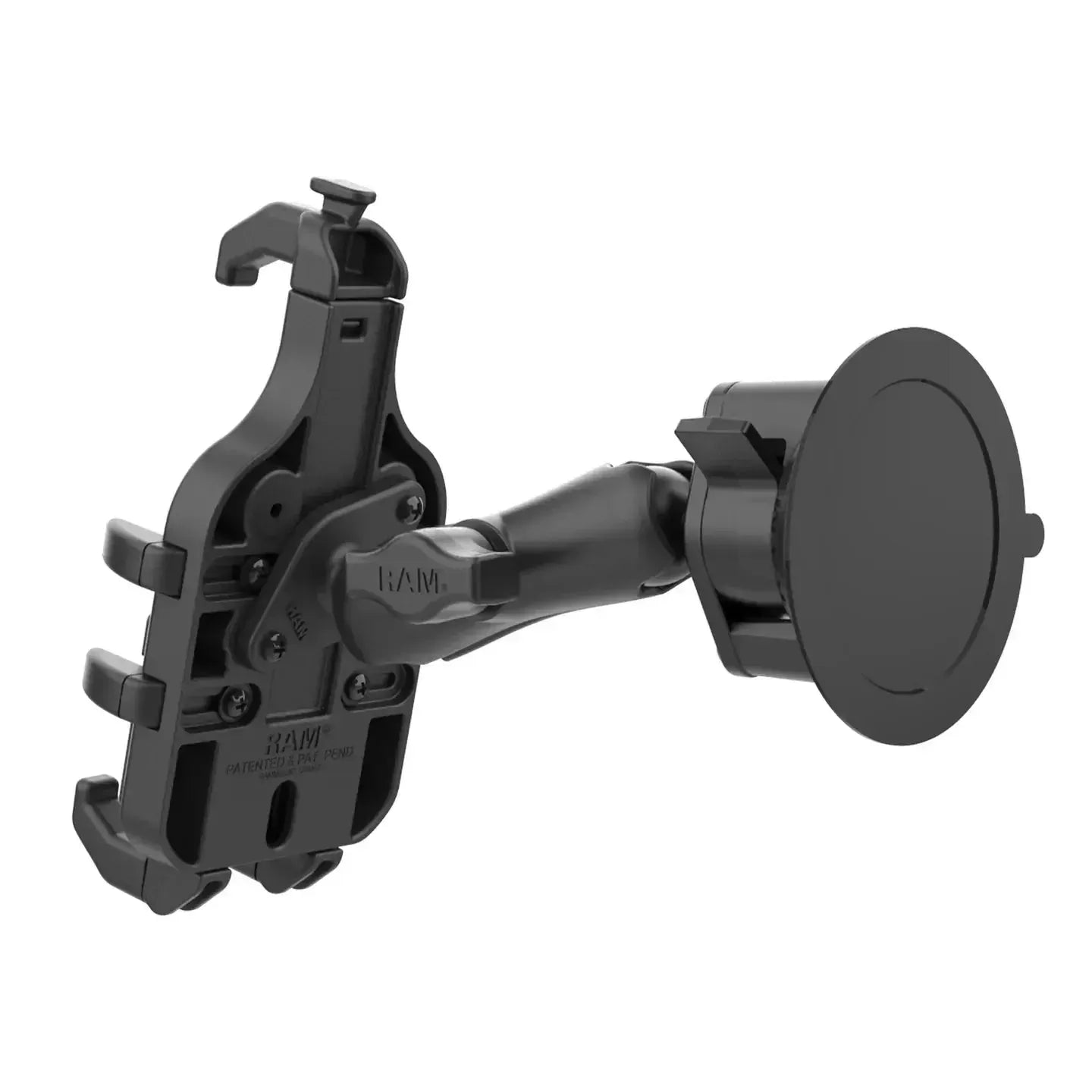 RAM Quick-Grip Pro Phone Mount w Twist-Lock Suction Cup (RAM-B-166-PD5U)