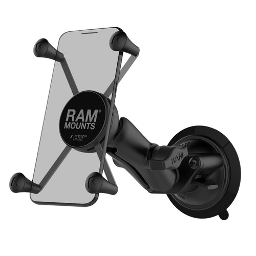 RAM Twist-Lock Suction Mount w Large X-Grip (RAM-B-166-UN10U)