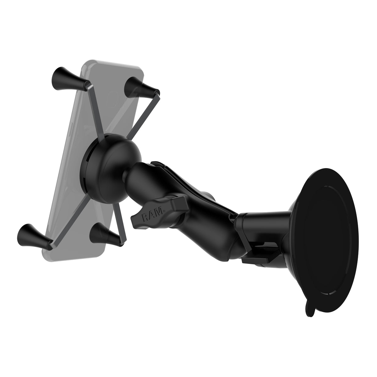 RAM Twist-Lock Suction Mount w Large X-Grip (RAM-B-166-UN10U)