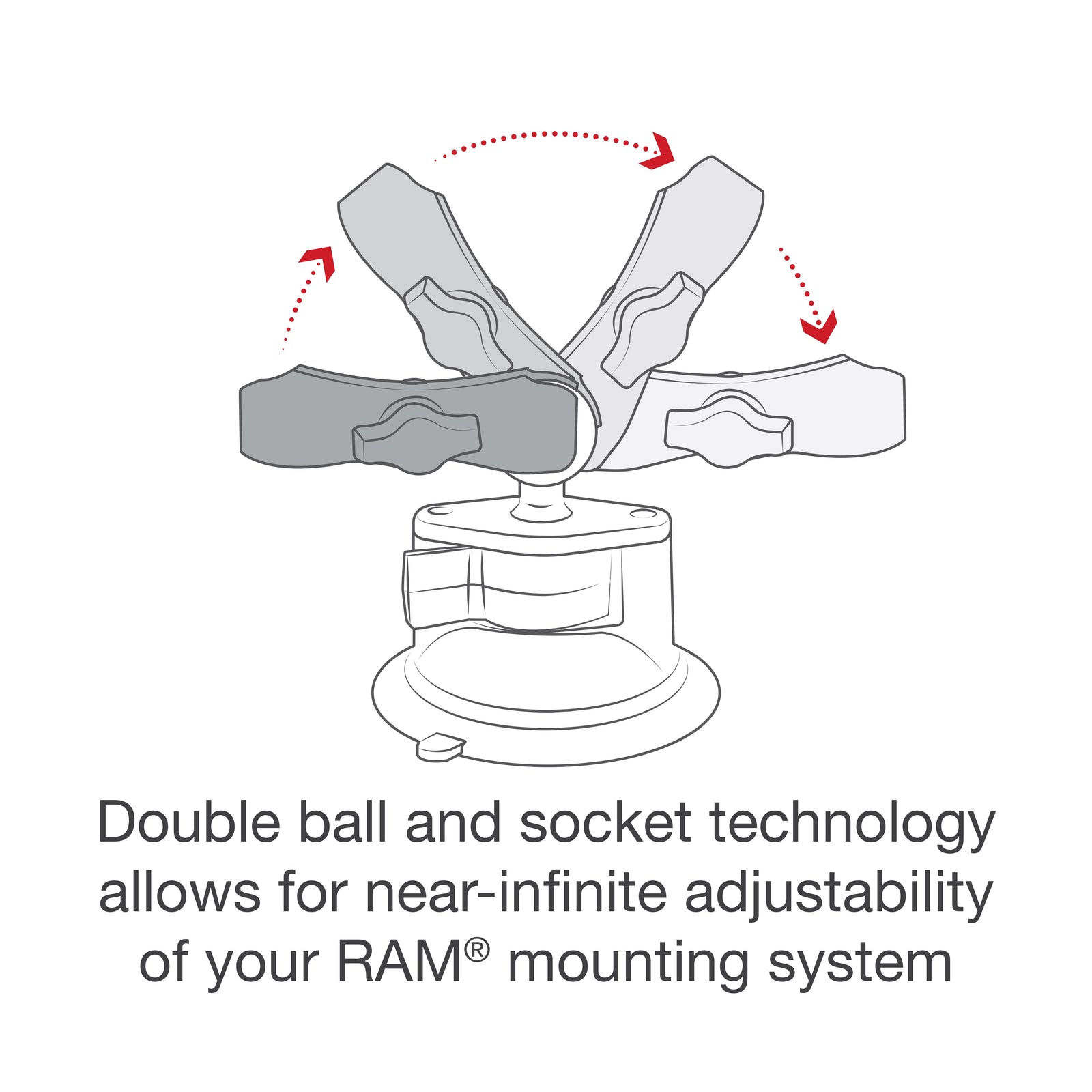 RAM Twist-Lock Suction Mount w X-Grip Phone Holder (RAM-B-166-UN7U)