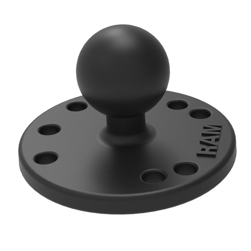 RAM Round Base with 1" B Ball (RAM-B-202U)