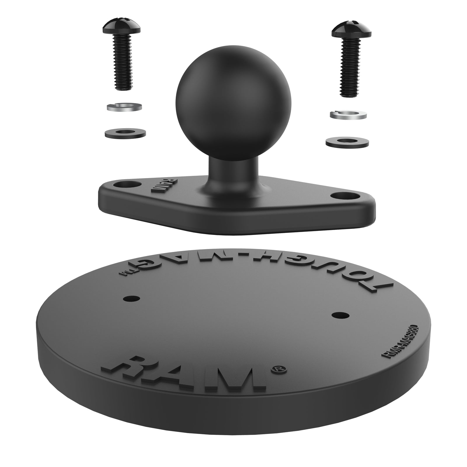 RAM Tough-Mag B-Size 88MM Diamond Ball Base (RAM-B-238-MAG88U)