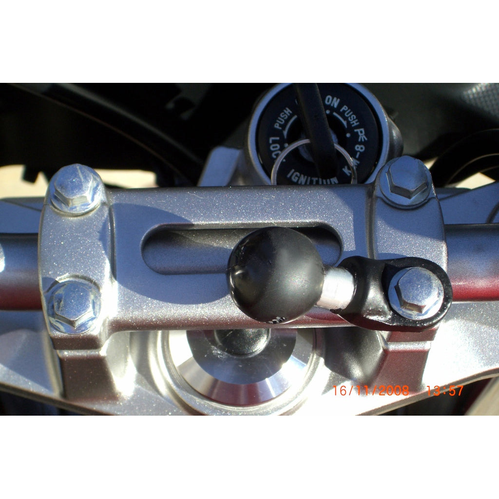 RAM Motorcycle Base with 9mm Hole and 1" Ball (RAM-B-272U)