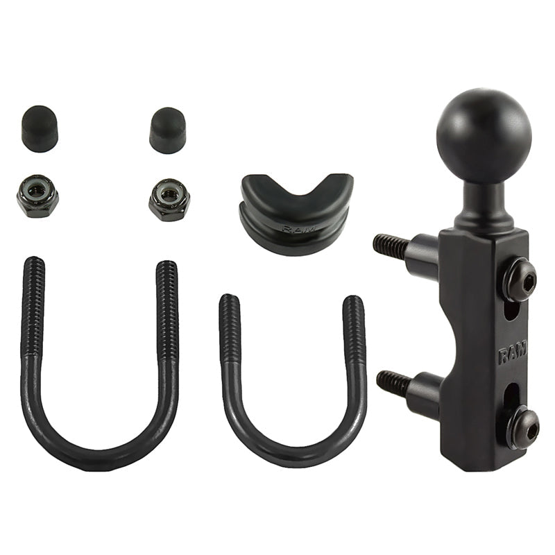 RAM Motorcycle Combo Base with 1" Ball (RAM-B-309-7U)