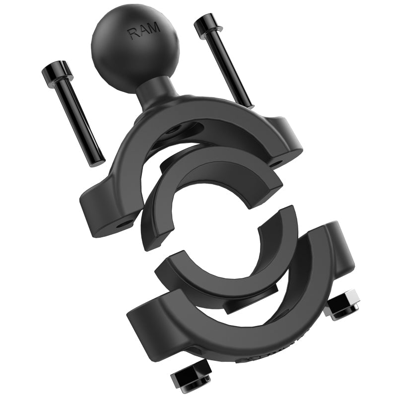 RAM Handlebar Rail Mount 1.125 - 1.5" B (RAM-B-408-112-15U)