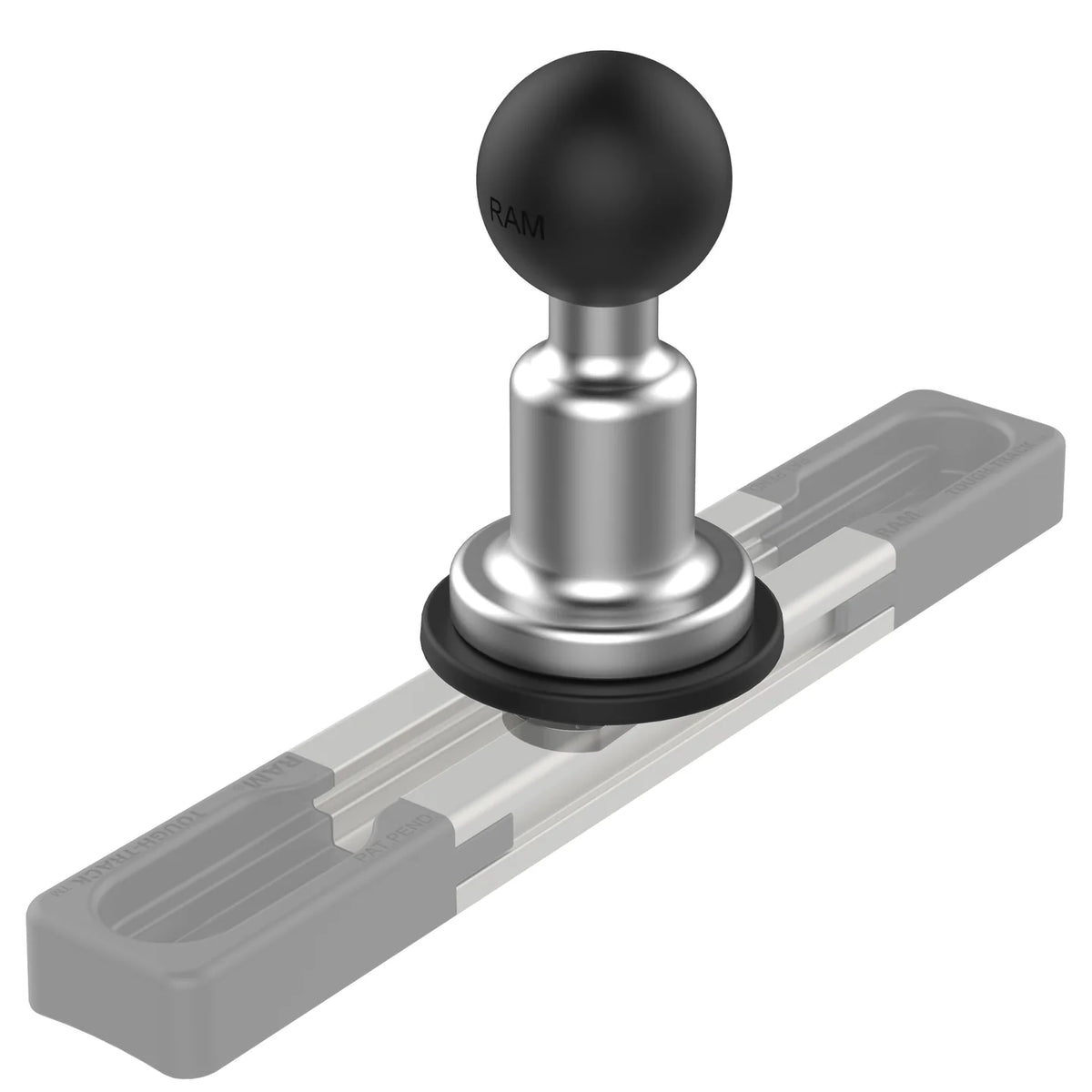 RAM B-Size Aluminium Track Ball Base with T-Bolt Attachment (RAM-B-463-TRA1U)
