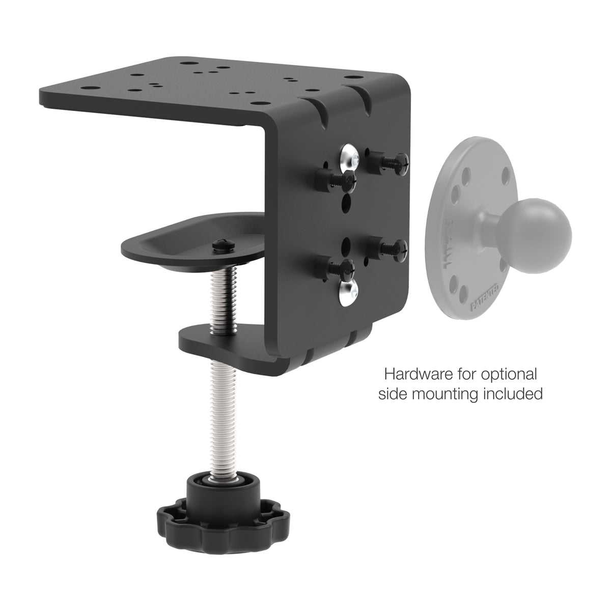 RAM Heavy Duty C-Clamp Base for Ball Bases &amp; Pedestal Mounts (RAM-CC1U)