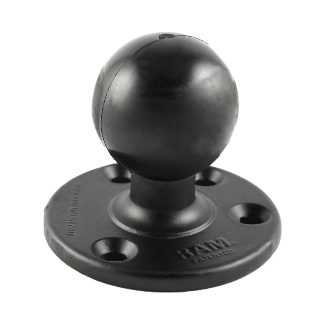 RAM Round Base with 2.25" D Ball (RAM-D-202U)
