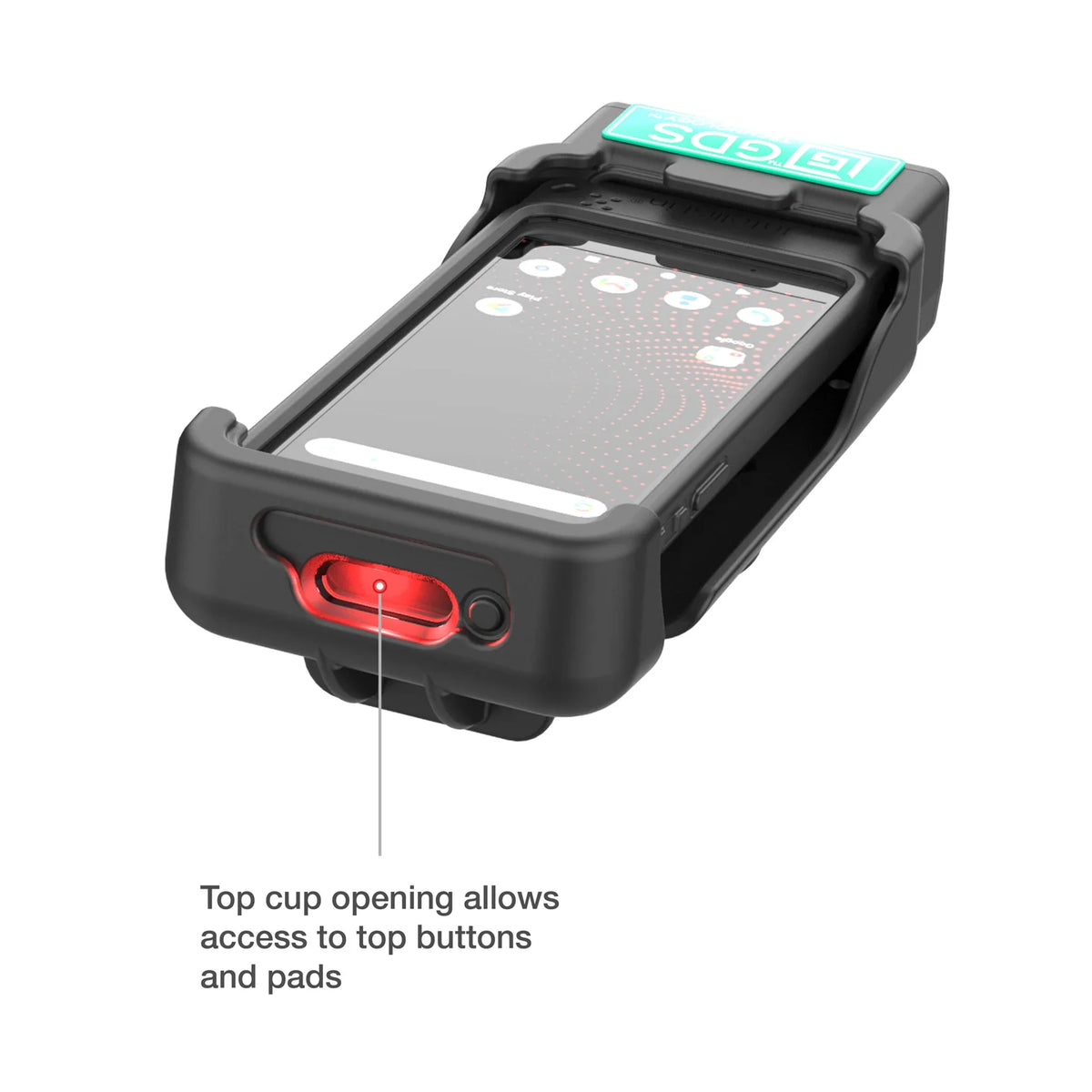 RAM GDS Powered Locking Vehicle Dock for Honeywell CT37 with IntelliSkin® (RAM-GDS-DOCKL-V15-CU)