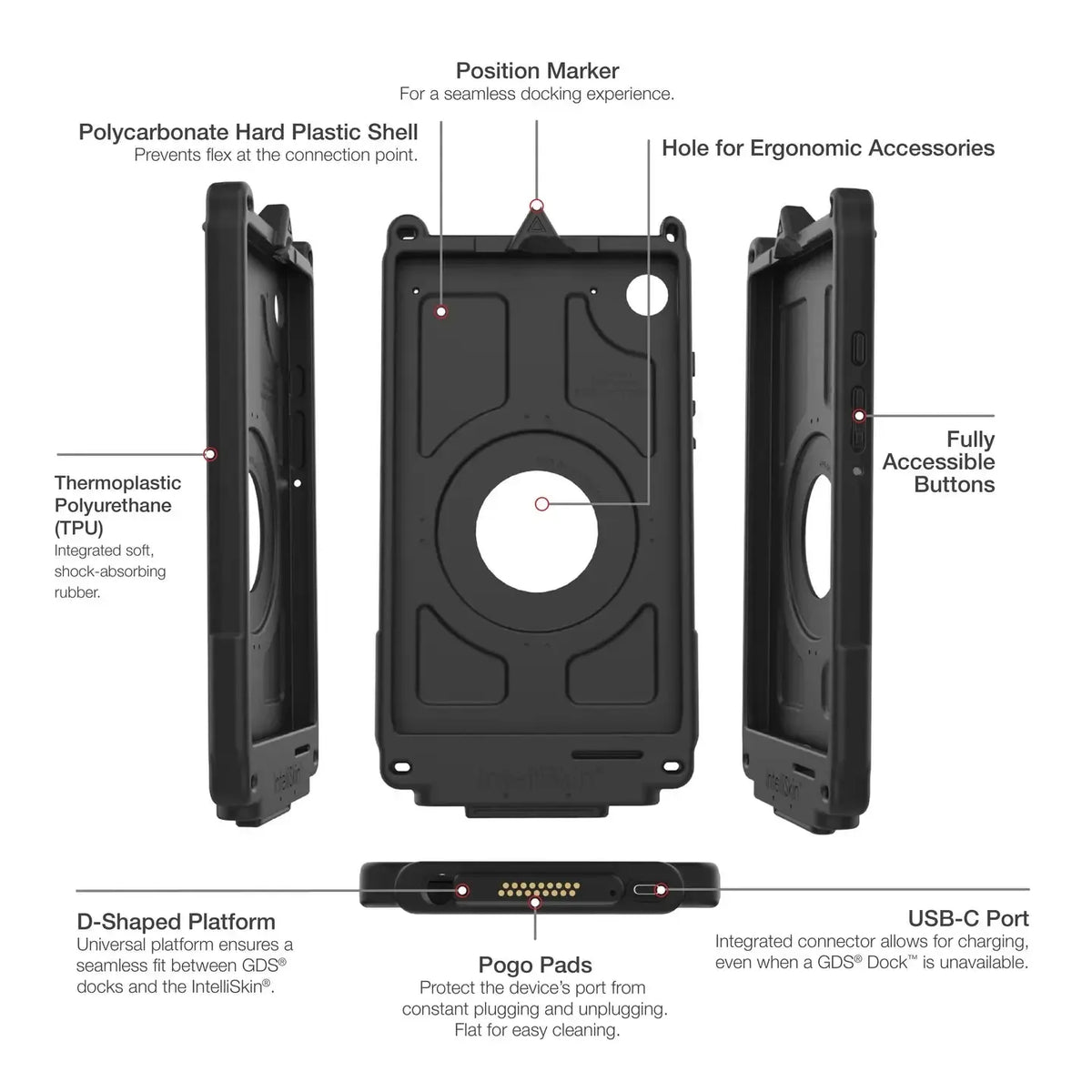 RAM IntelliSkin Next Gen for Samsung Tab A9 (RAM-GDS-SKIN-SAM95-NG)