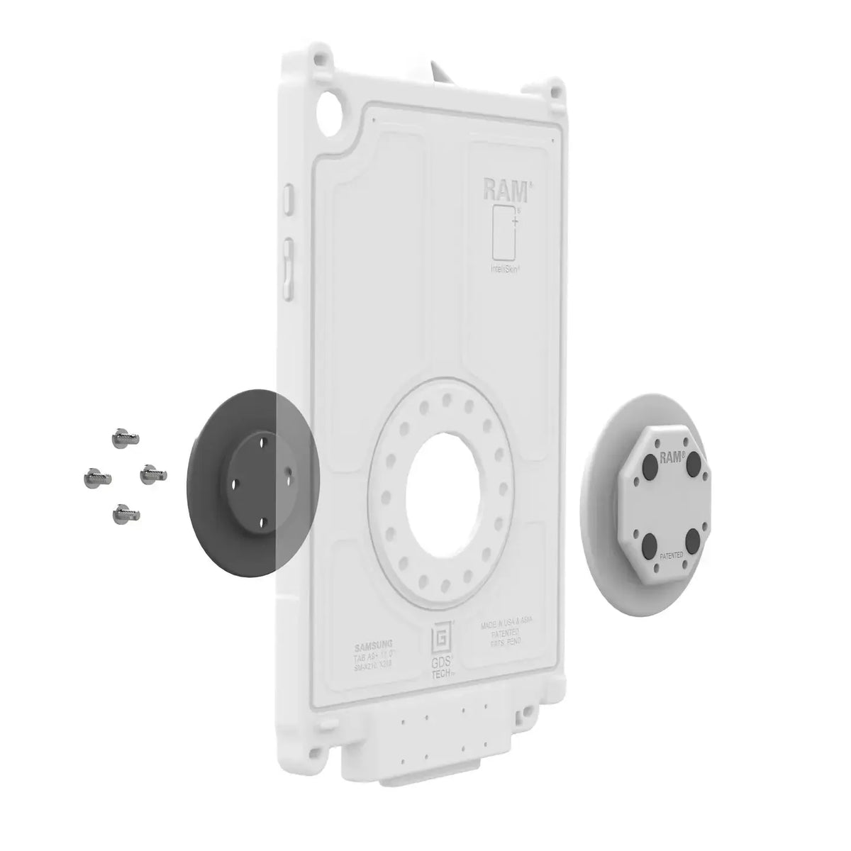 RAM GDS Uni-Conn Adapter for IntelliSkin - Grey (RAM-GDS-U1U-GRY)
