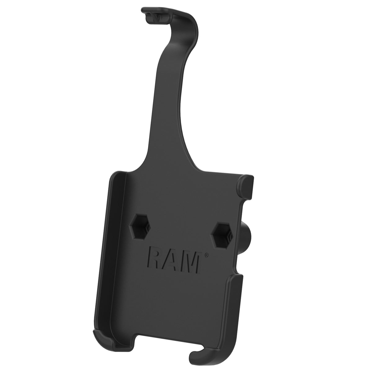 RAM-HOL-AP38U empty form-fit iPhone cradle, front view