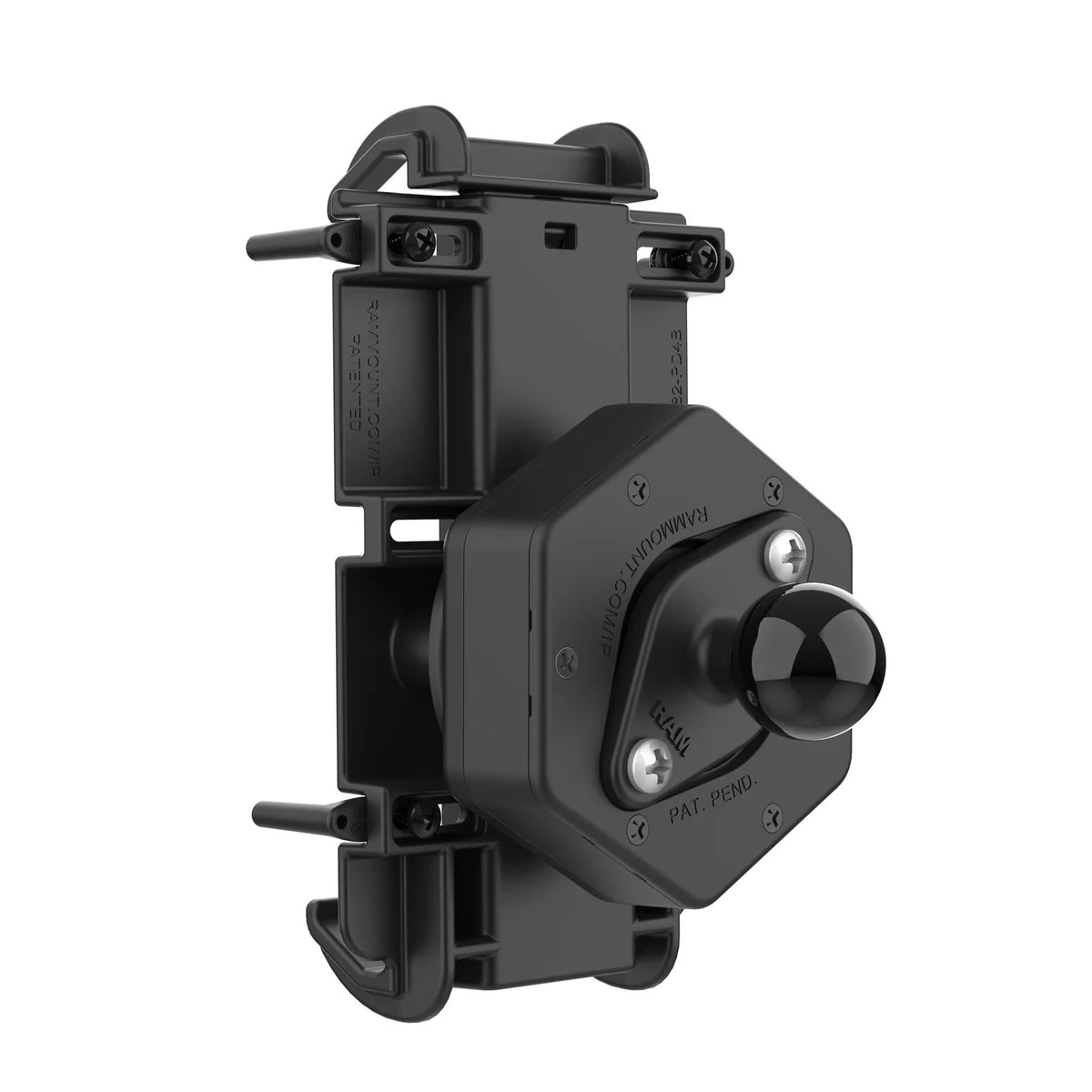 RAM Quick-Grip XL Phone Cradle w Vibe-Safe Adapter &amp; Ball (RAM-HOL-PD4-462B)