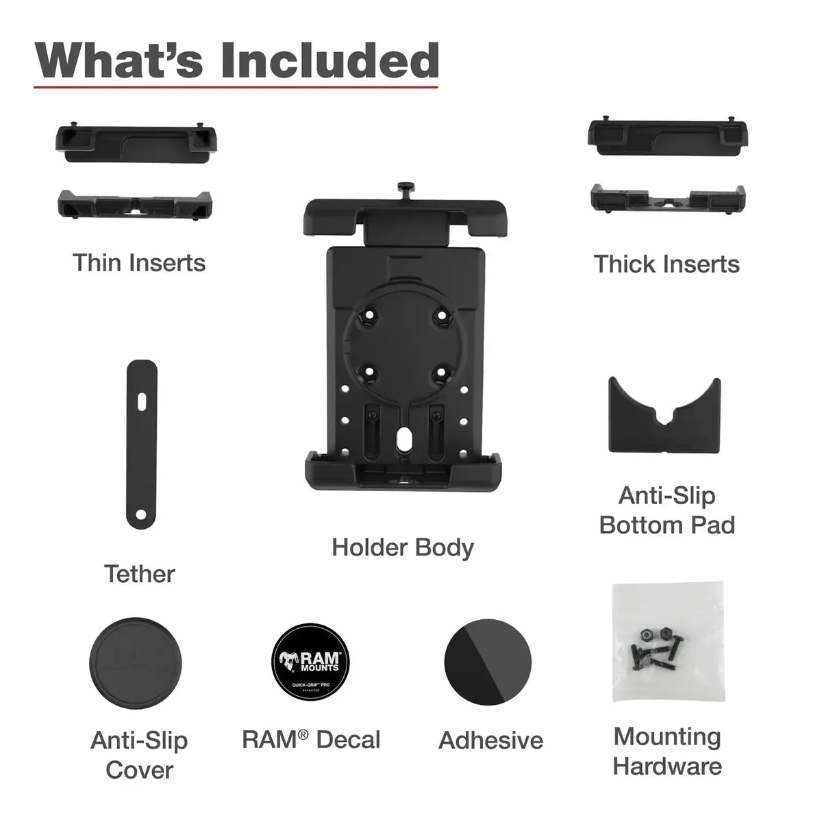 RAM Quick-Grip Pro XL Phone Holder (RAM-HOL-PD7U)