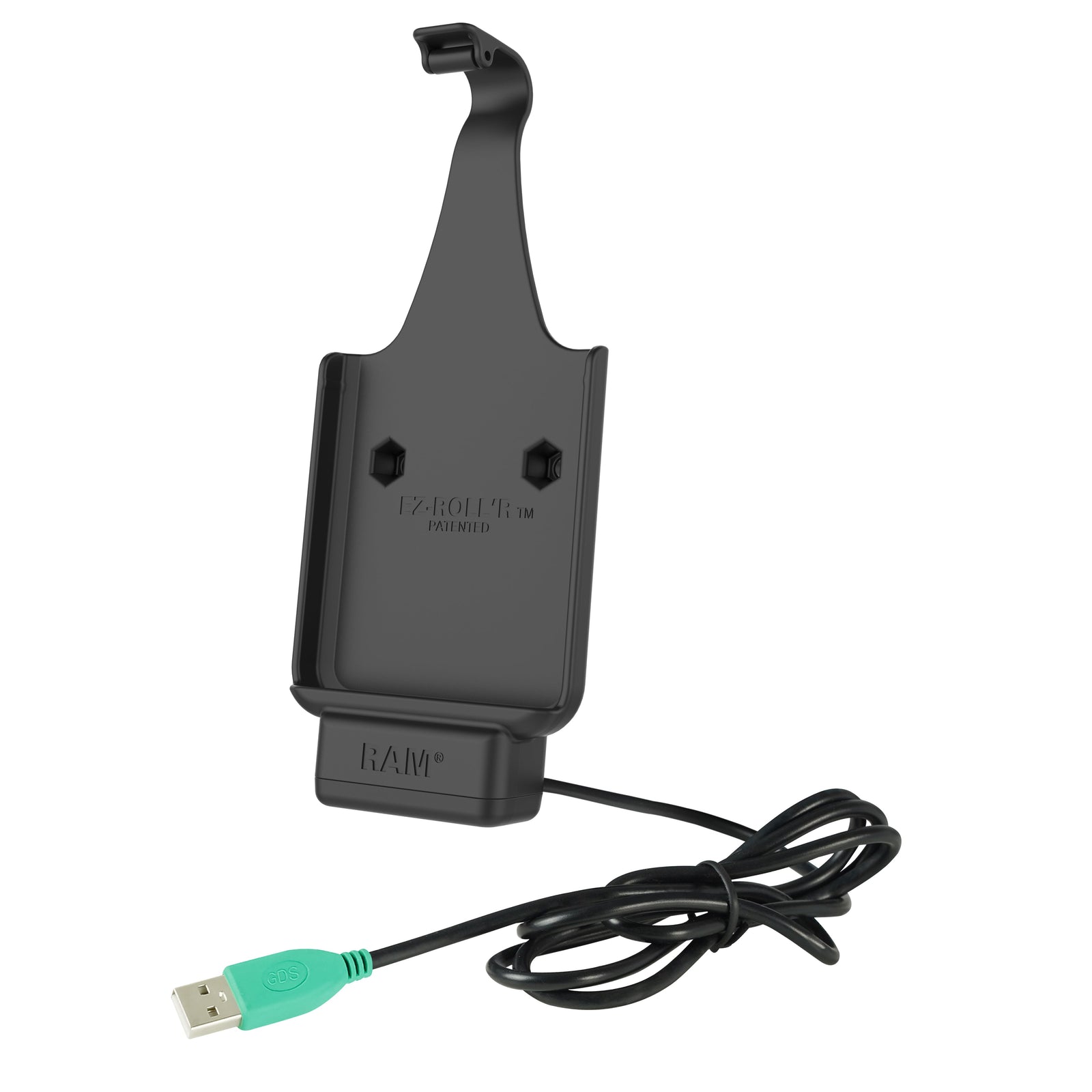 RAM-HOL-SAM84PU empty powered dock with full usb-a male cable
