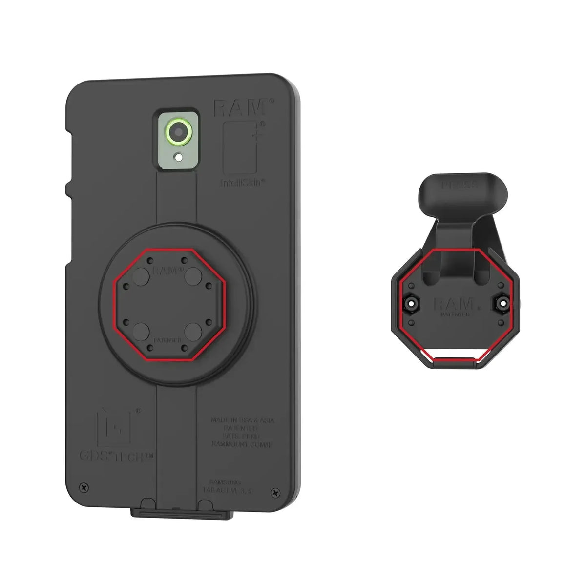 RAM Holder for Tablets with GDS Uni-Conn Button (RAM-HOL-U1U)