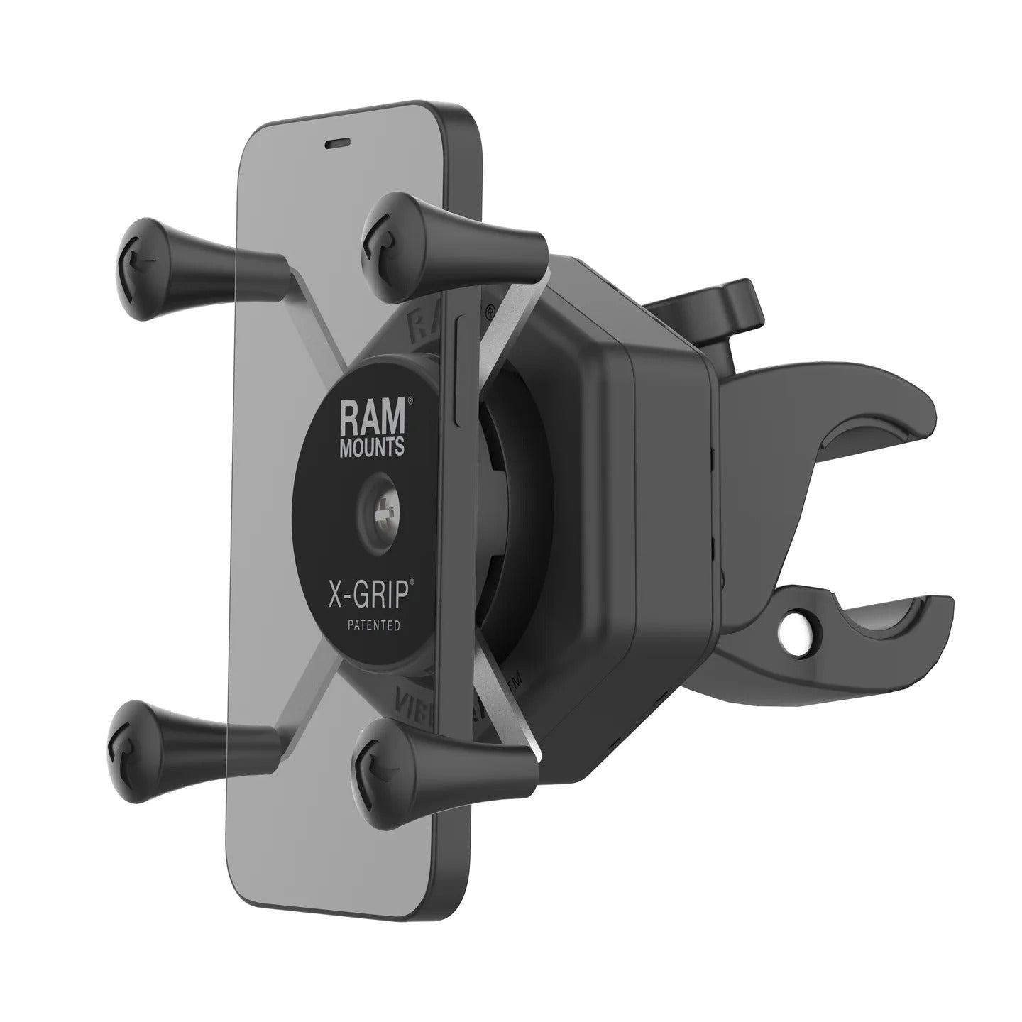 RAM X-Grip UN7 Phone Mount with Vibe-Safe and Tough-Claw (RAM-HOL-UN7-462-400)