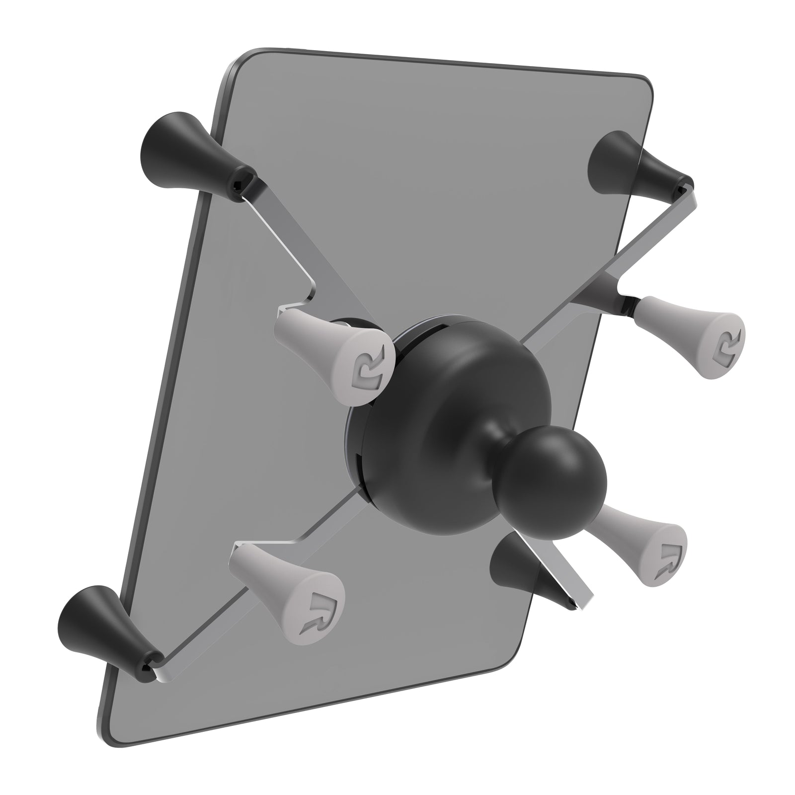 RAM X-Grip Small Tablet Holder w 1" Ball (RAM-HOL-UN8BU) - Modest Mounts