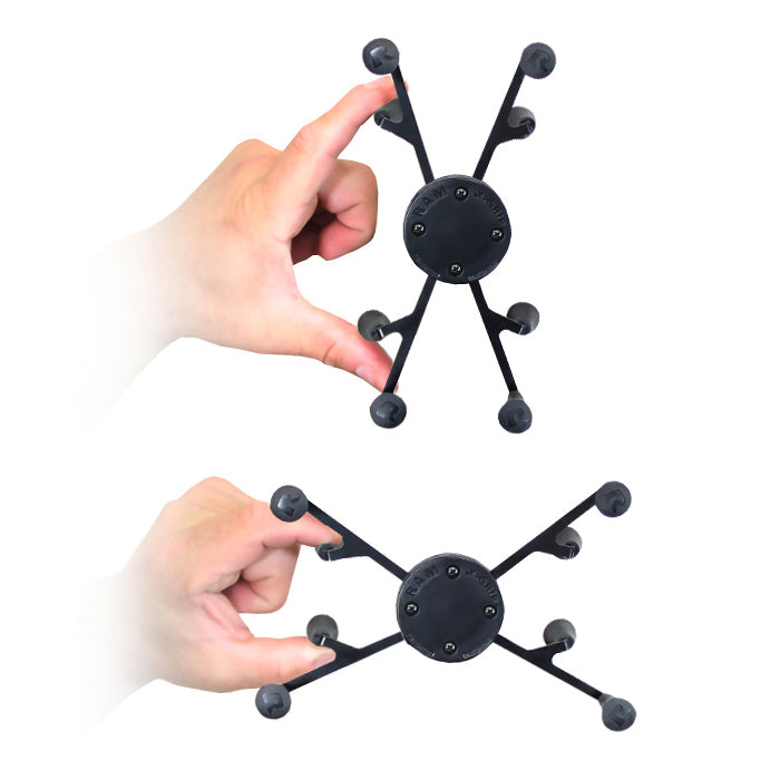 RAM X-Grip Small Tablet Holder w 1" Ball (RAM-HOL-UN8BU)