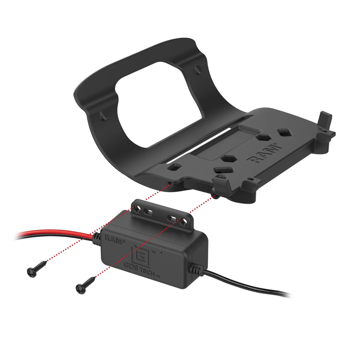 RAM Quick Release Printer Holder for Zebra ZQ630 Series (RAM-HOL-ZE31U)