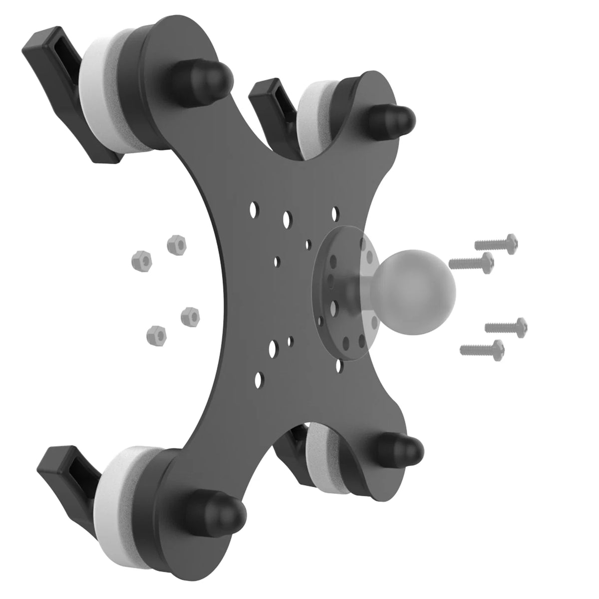 RAM Tough-Mag 48MM 4-Point Magnetic Mounting Base (RAM-MAG48-4SU)