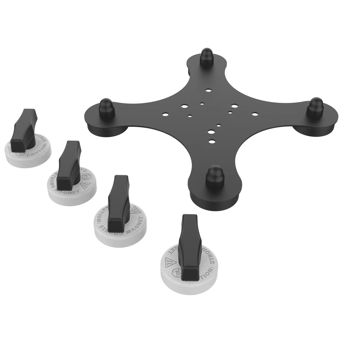 RAM Tough-Mag 48MM 4-Point Magnetic Mounting Base (RAM-MAG48-4SU)