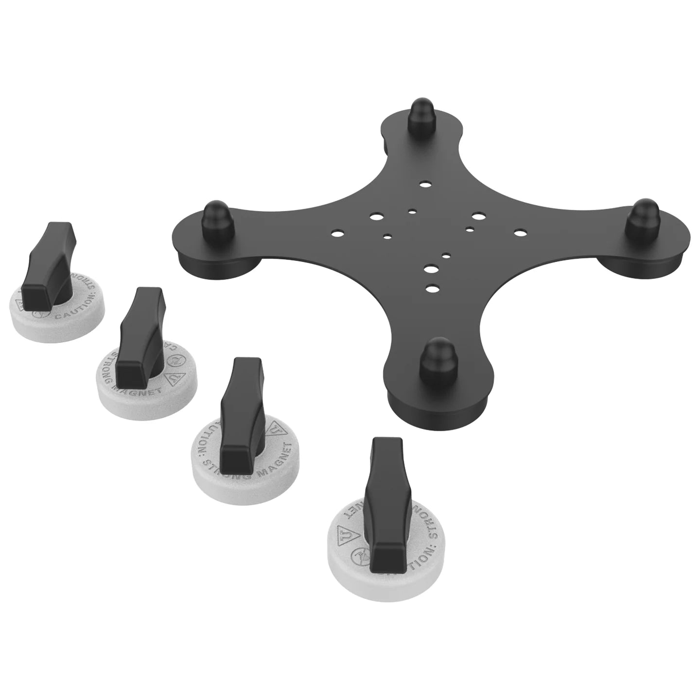 RAM Tough-Mag 48MM 4-Point Magnetic Mounting Base (RAM-MAG48-4SU)