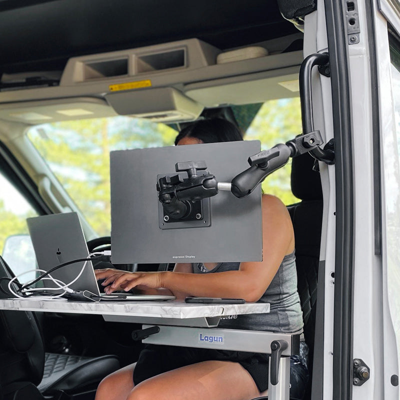 RAM Double Socket Swivel Arm C Size (RAP-200-2U)