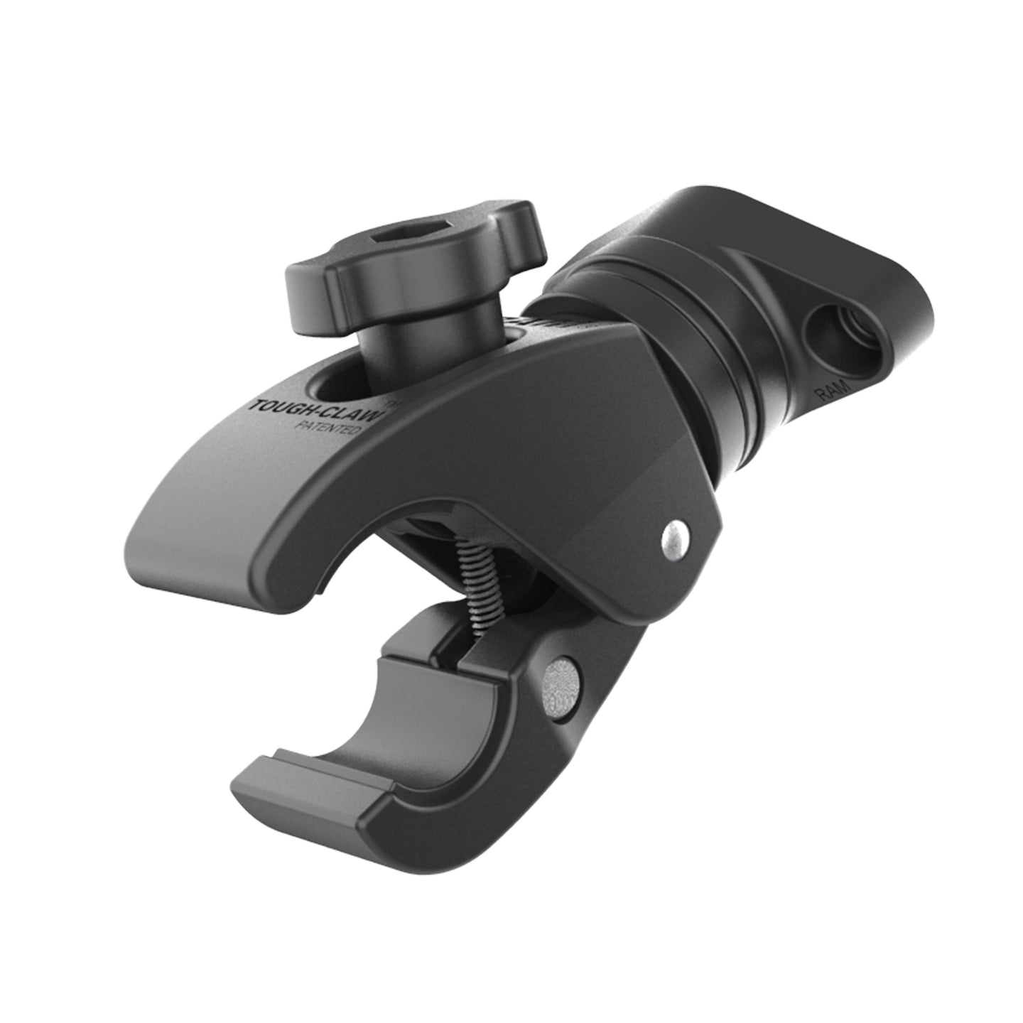 RAM RAP-400-1RU rotating low-profile Tough-Claw small clamp with two-hole diamond adapter