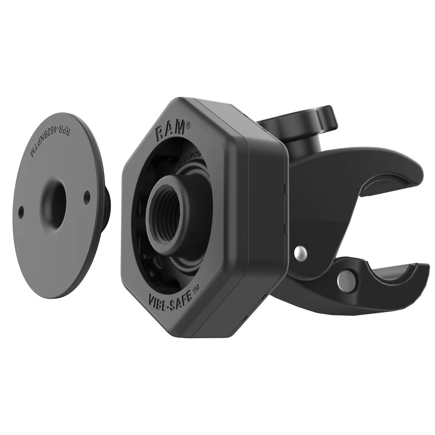 RAM Tough-Claw Small Clamp with Vibe-Safe Adapter (RAP-400-462NPT)
