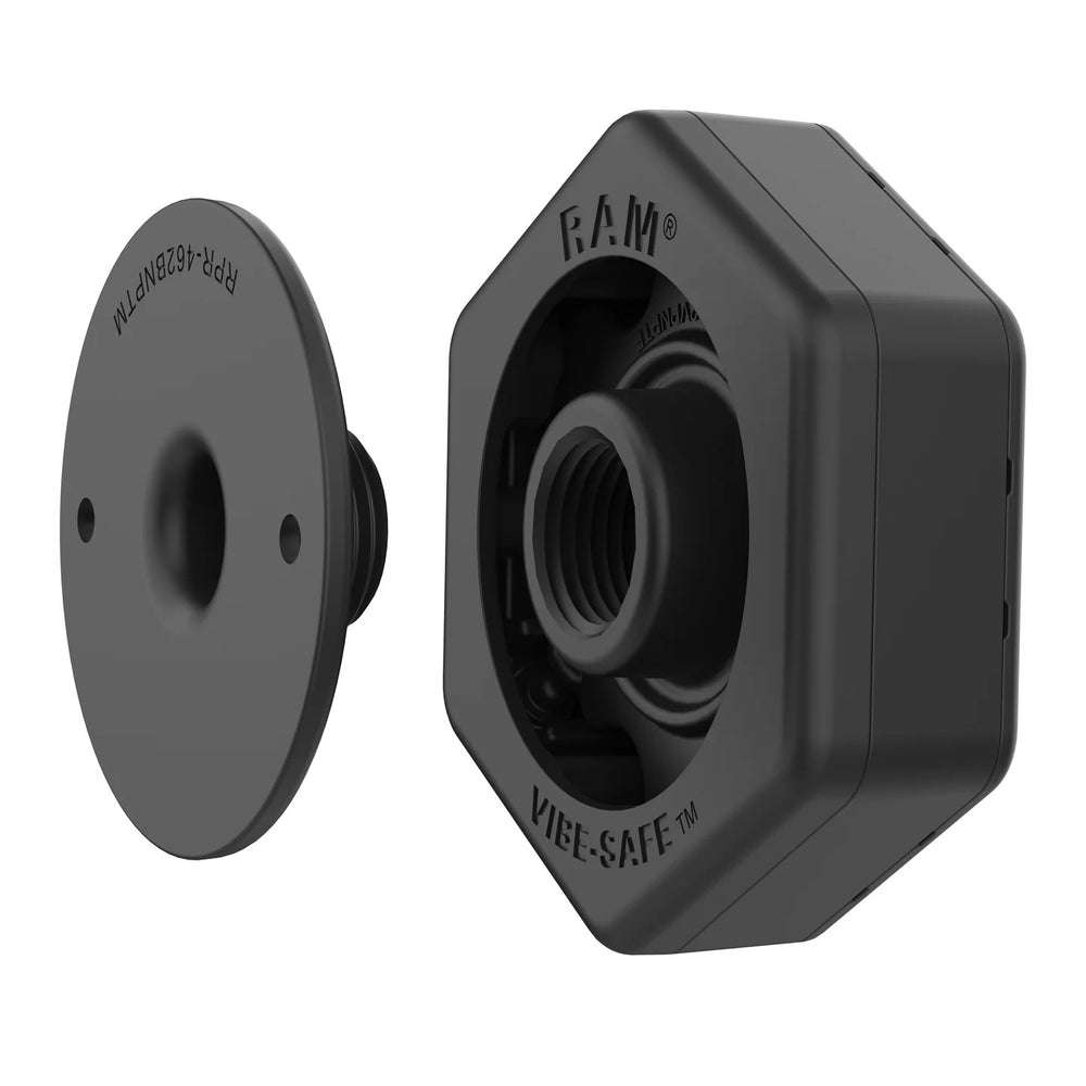 RAM Vibe-Safe with NPT Adapter for 2-Hole Holders (RAP-462NPT)