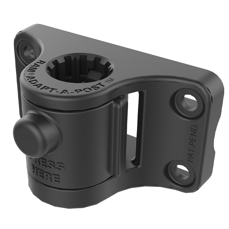 RAM Universal Adapt-A-Post Bulkhead Drill-Down Base (RAP-AAPUBU)