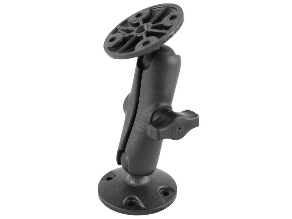 RAM Composite Socket Arm Two Round Bases B (RAP-B-101U)