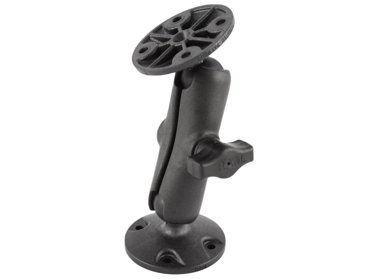 RAM Composite Socket Arm Two Round Bases B (RAP-B-101U)
