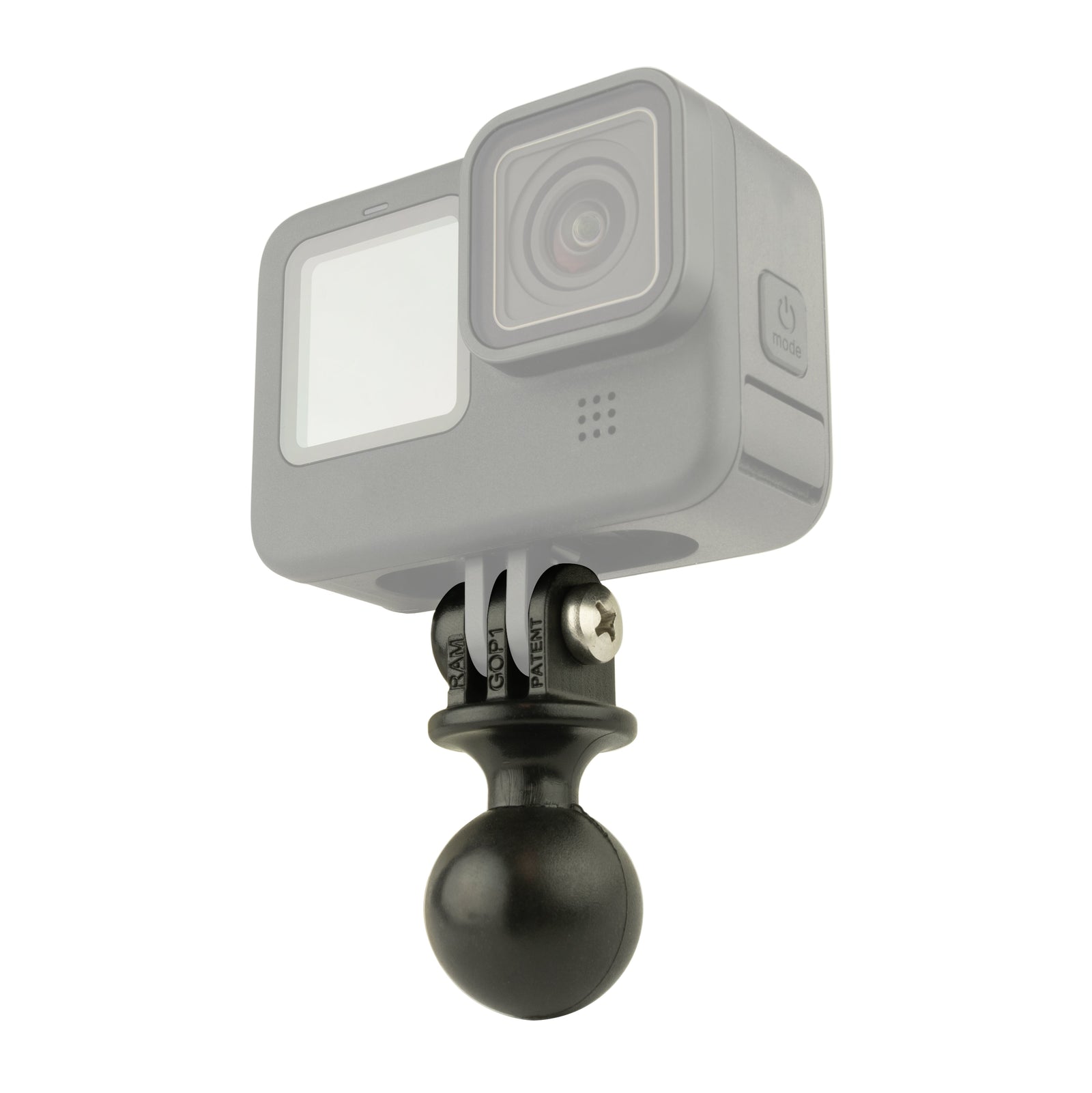 RAM 1" Ball Mount with GoPro Adapter (RAP-B-202U-GOP1) - Modest Mounts