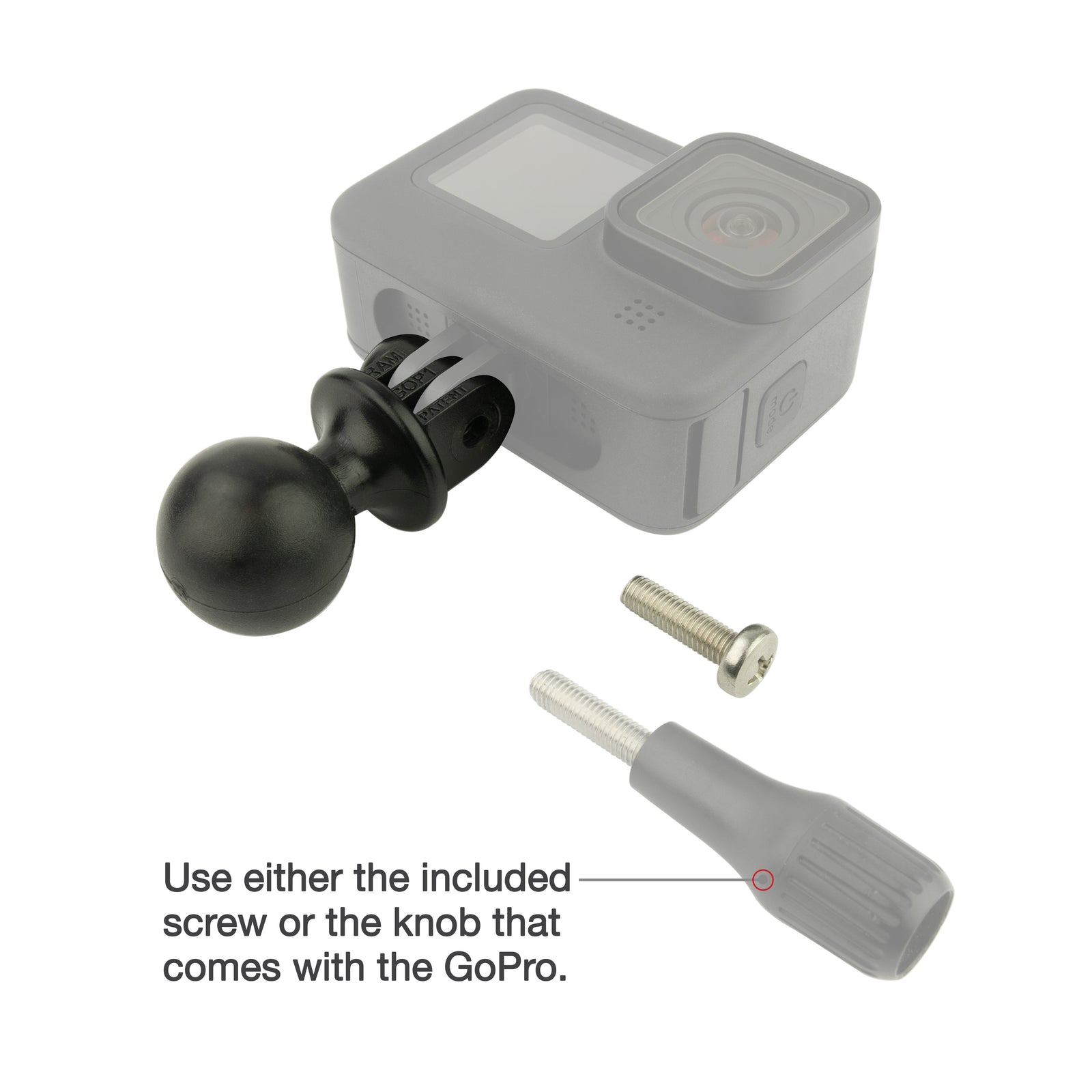 RAM 1" Ball Mount with GoPro Adapter (RAP-B-202U-GOP1)