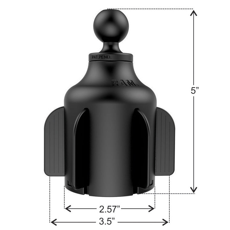 RAM Stubby Cup Holder Base (RAP-B-299-4U)