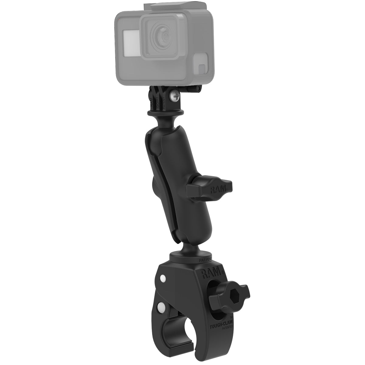 RAM Small Tough-Claw™ Mount w GoPro Adapter (RAP-B-400-GOP1U)