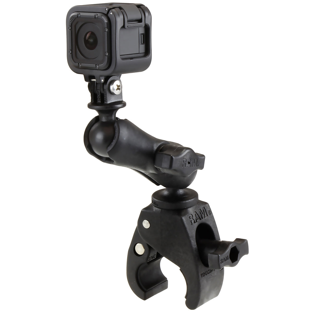 RAM Small Tough-Claw™ Mount w GoPro Adapter (RAP-B-400-GOP1U)