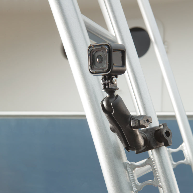 RAM Small Tough-Claw™ Mount w GoPro Adapter (RAP-B-400-GOP1U)