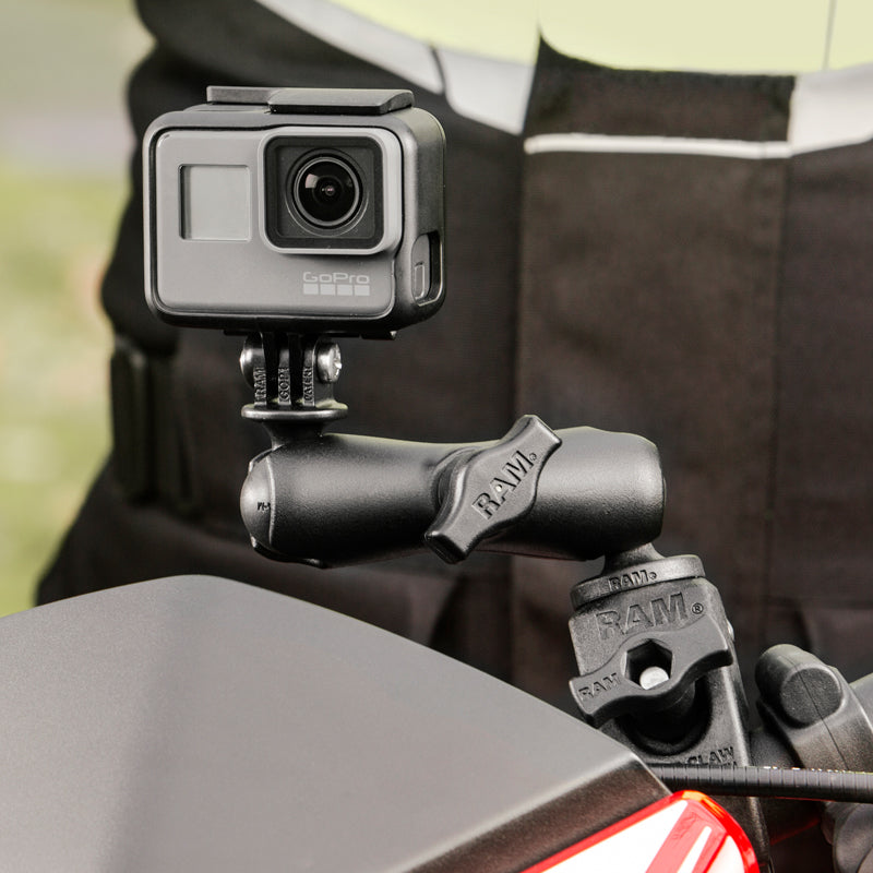 RAM Small Tough-Claw™ Mount w GoPro Adapter (RAP-B-400-GOP1U)
