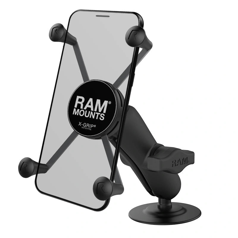 RAM Large X-Grip Phone Flex Adhesive Mount Bundle (RAP-B-378-UN10U) assembled mount; phone and case are not included