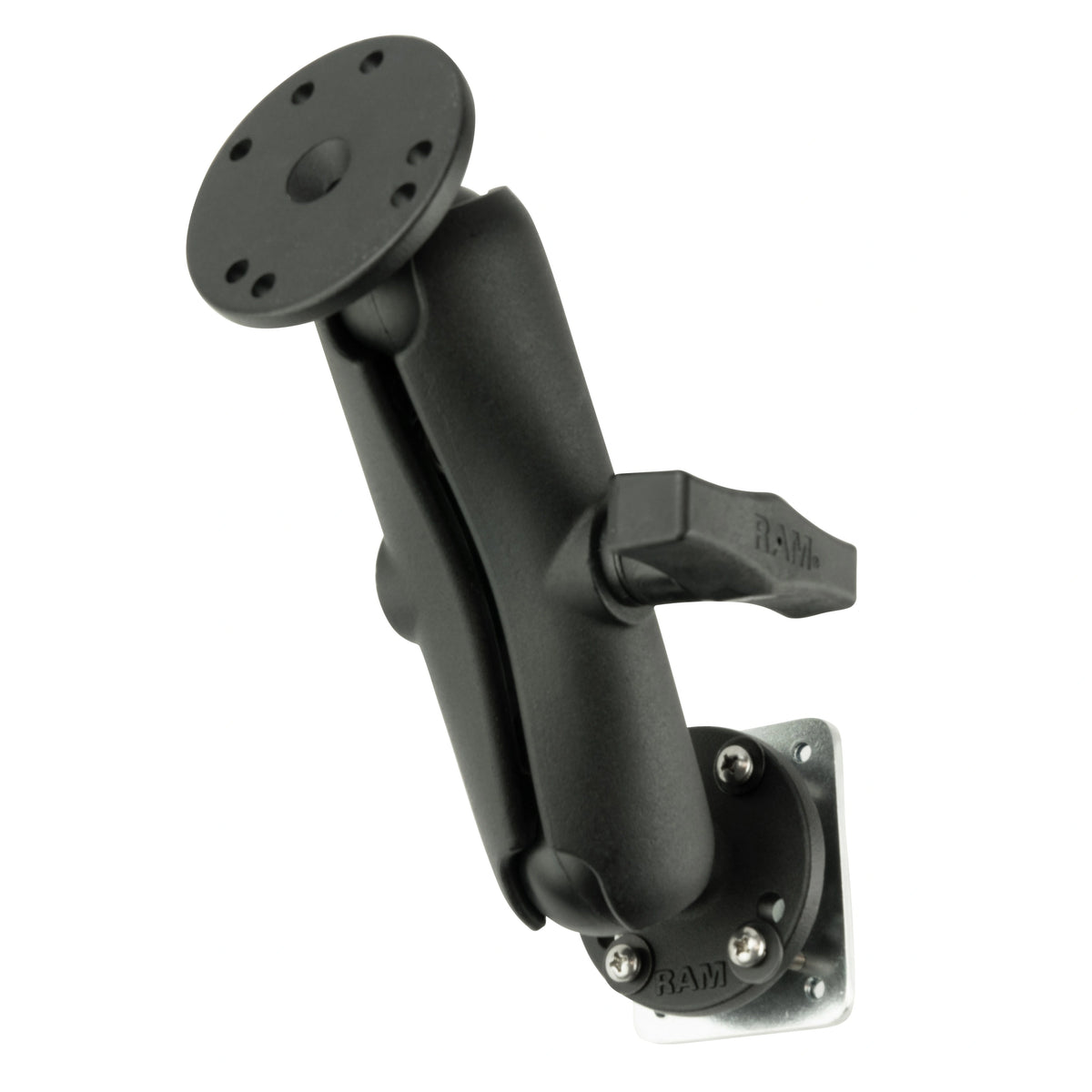 RAM Dashboard Mount with Backing Plate C Size Medium (RAM-101-225B2U)