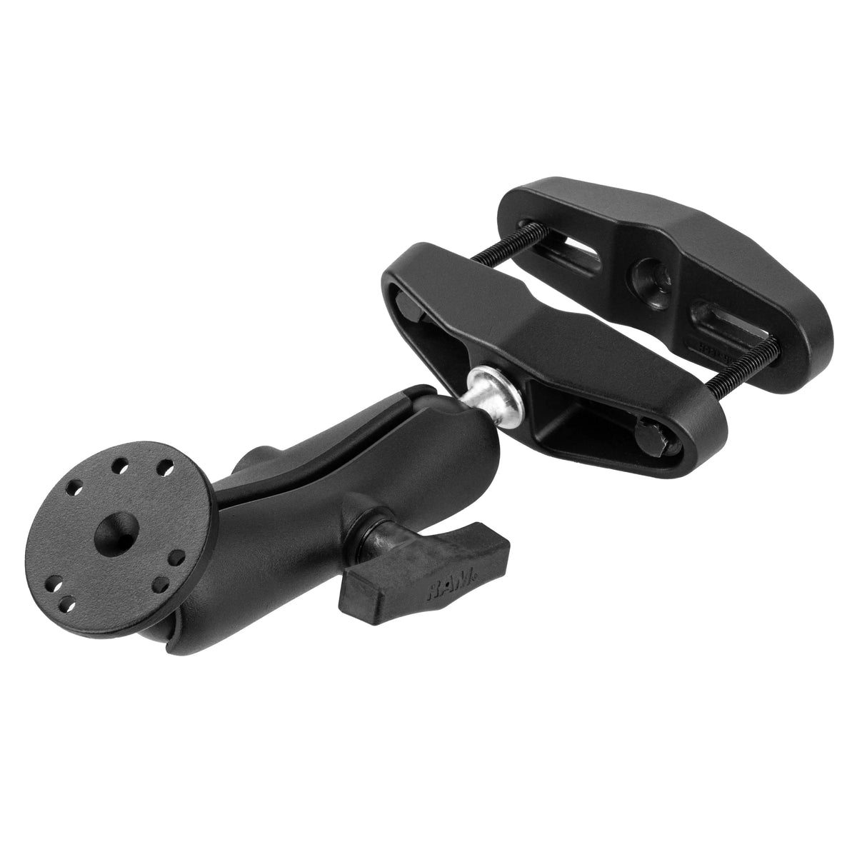 RAM Adjustable Post Clamp Round Plate Mount C Size component configuration - view 1