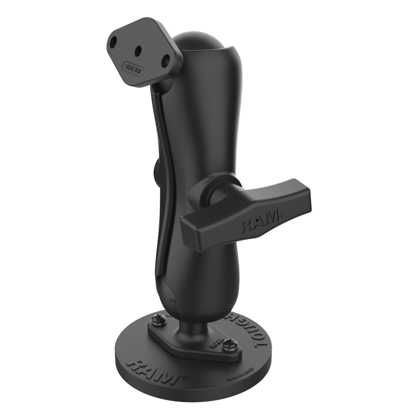 RAM Tough-Mag Mount w Standard C Size Arm & Diamond Plate (RAM-138-MAG88U)