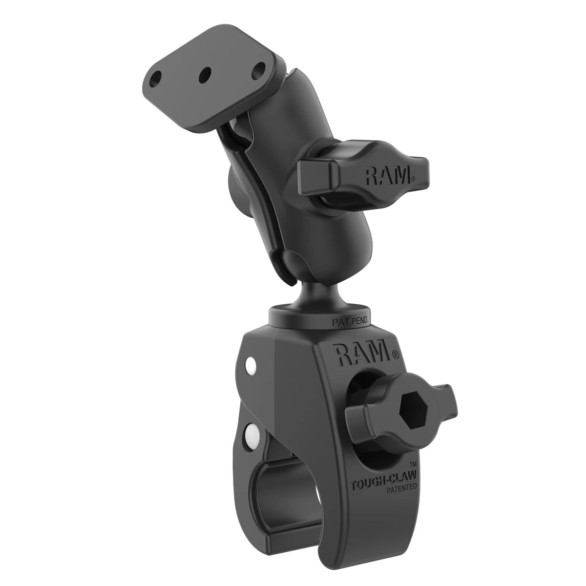Official RAM image of the identical short Tough-Claw and diamond plate configuration supplied as a Modest Mounts component bundle