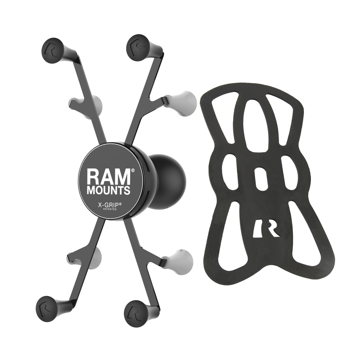 RAM-HOL-UN8BCU small-tablet X-Grip holder with 1.5-inch C ball and included tether