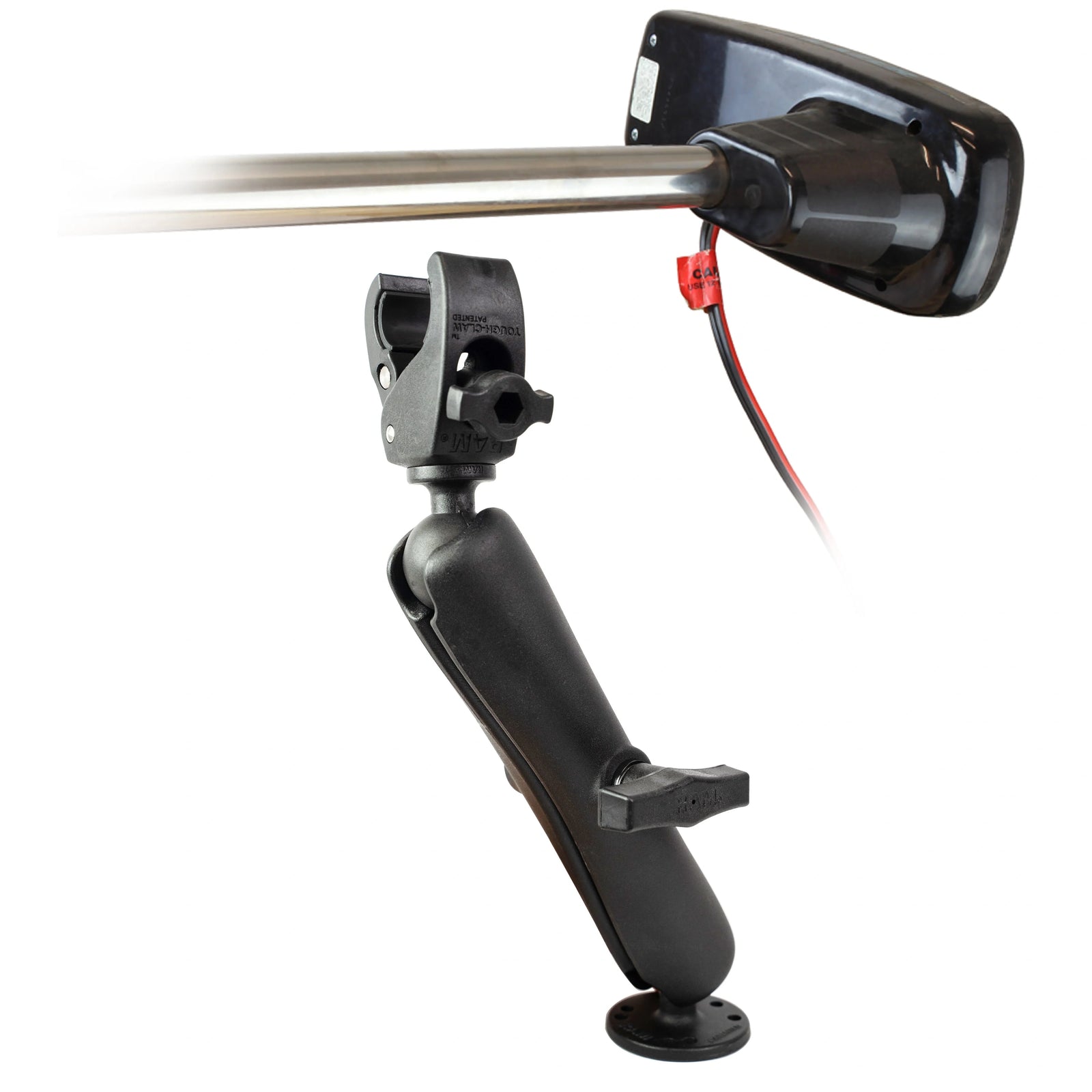 RAM Tough-Claw Trolling Motor Stabiliser Long Arm component configuration - view 1