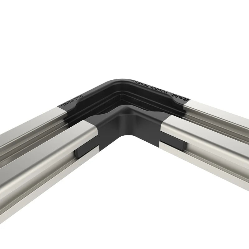 RAP-TRACK-EXA-CC90U - Connection example; aluminium tracks shown are sold separately