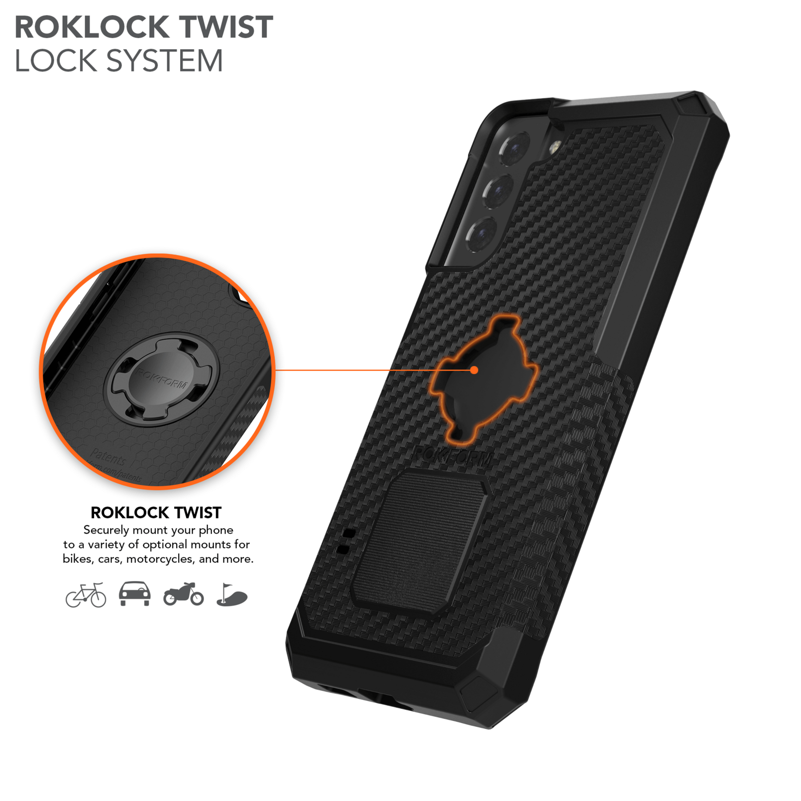 Rokform Rugged Case - Samsung Galaxy S21+ (307901P)